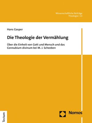 cover image of Die Theologie der Vermählung